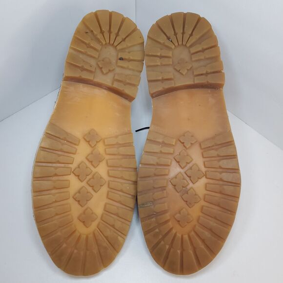 Safari By Bata brown Leather Chukka Desert Ankle Boots Lace up Mens Size 10 - Picture 7 of 10